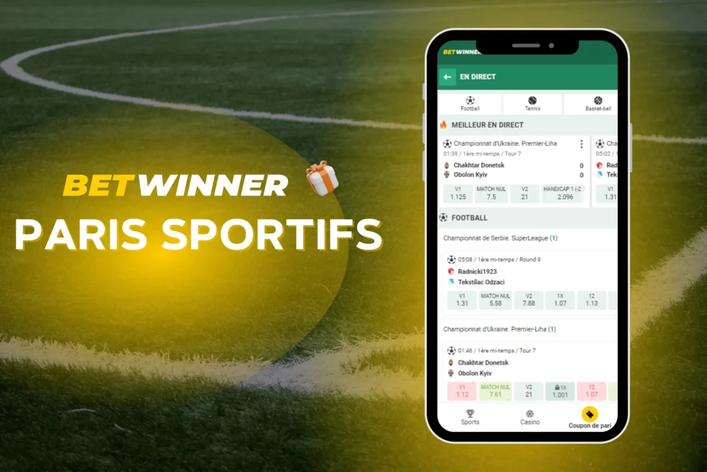 Betwinner Paris sportifs