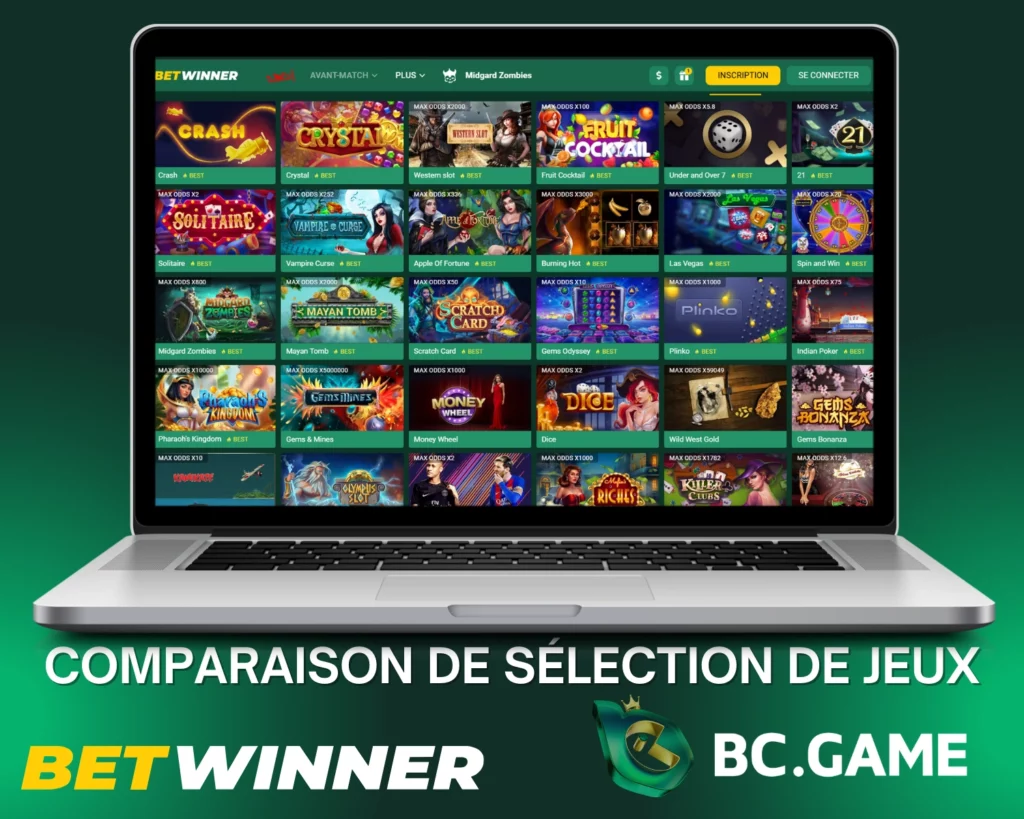 Casino BC.Game vs BetWinner